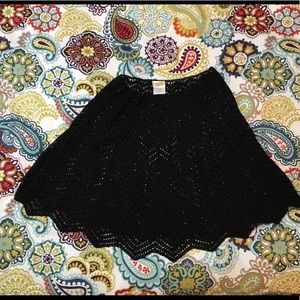 3/$30 Talbots crocheted shawl